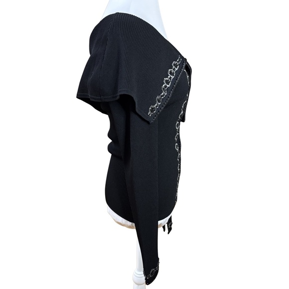 Cache Vintage Y2K Beaded Sweater - Picture 3 of 8